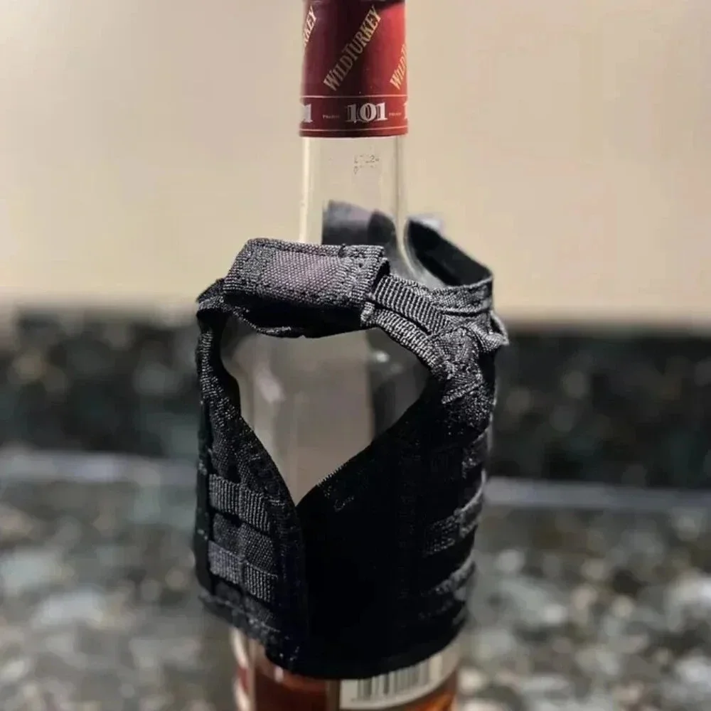 NEW Tactical Bullet Safe Black Vest Bottle Insulator * Shot Show Swag 2023